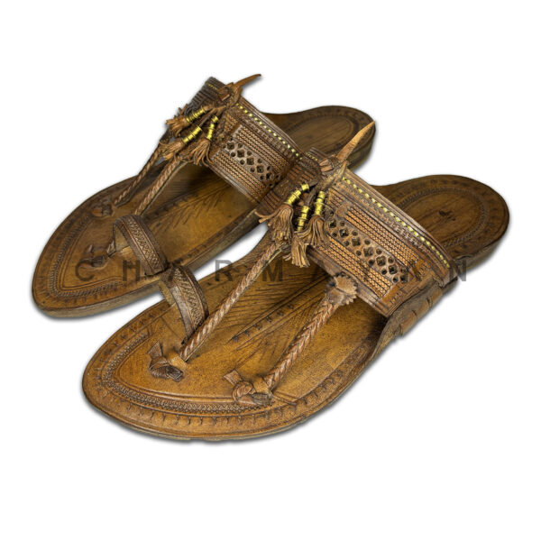 Annaa  Kolhapuri Kapshi Chappal - Image 5