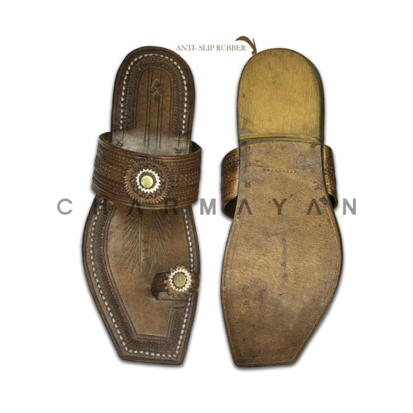 Malu  Kolhapuri Kapshi Chappal - Image 3