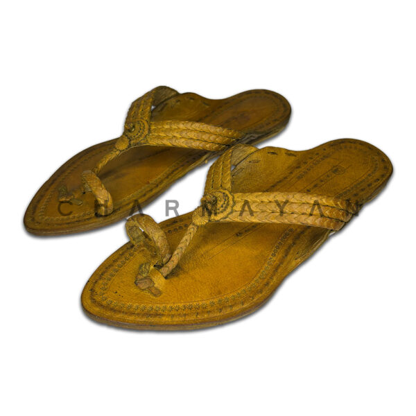 Raku Kolhapuri Kapshi Chappal - Image 2