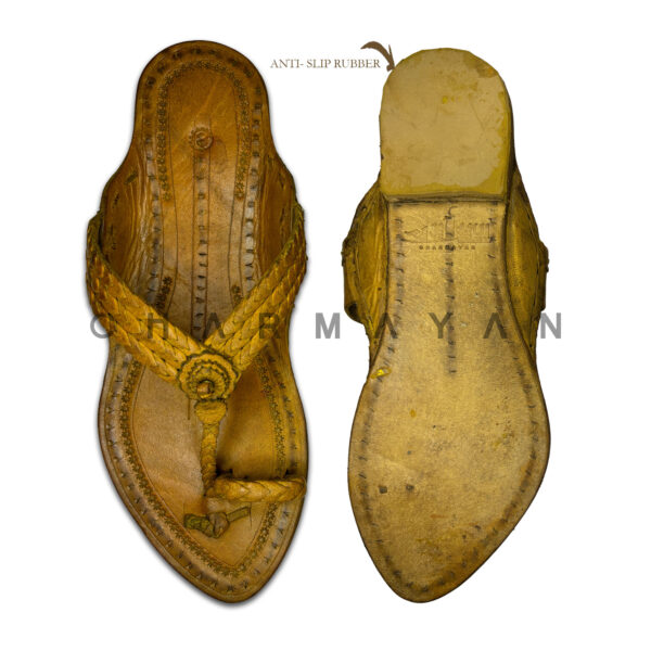 Raku Kolhapuri Kapshi Chappal - Image 3