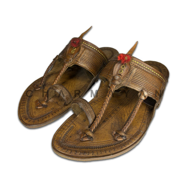 Tatya  Kolhapuri Kapshi Chappal - Image 5